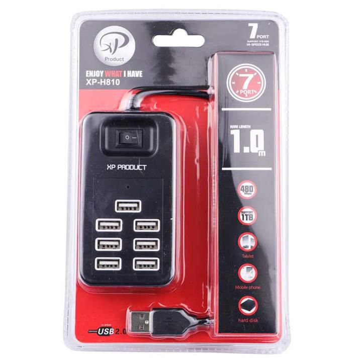 هاب USB هفت پورت ایکس پی پروداکت مدل XP-H810
