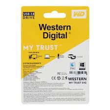 فلش ۶۴ گیگ وسترن دیجیتال Western Digital My Trust