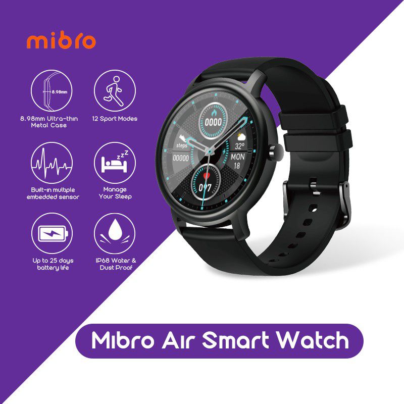 ساعت هوشمند شیائومی مدل Mibro Air گلوبال