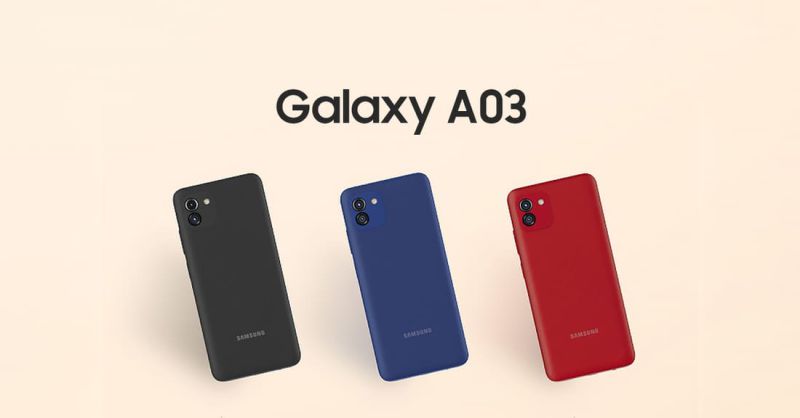 گوشی سامسونگ گلکسی A03 Ram4 64
