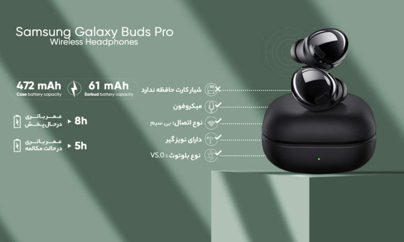 هندزفری بی سیم سامسونگ مدل Galaxy Buds Pro