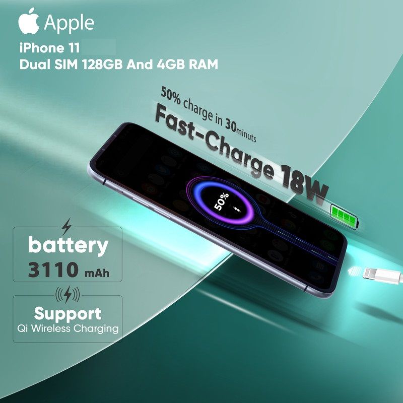 گوشی آیفون iPhone 11 (VN/A) 64G نات اکتیو تک سیم