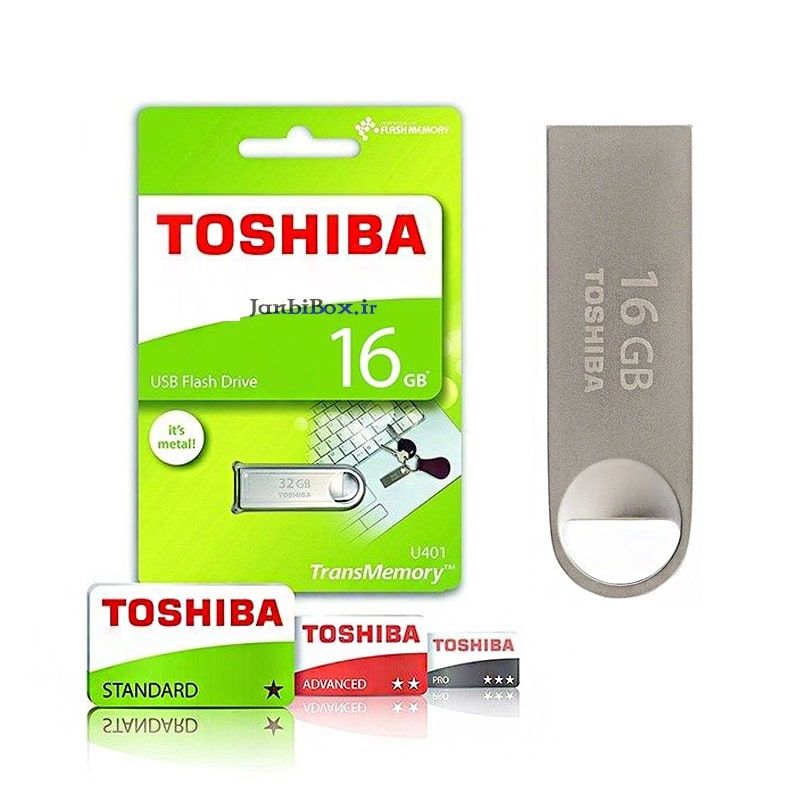 فلش مموری توشیبا مدل TransMemory U401 ظرفیت 16 گیگابایت