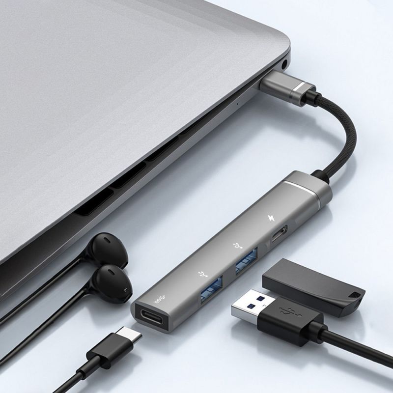 هاب 4 پورت USB-C ارلدام مدل HUB19