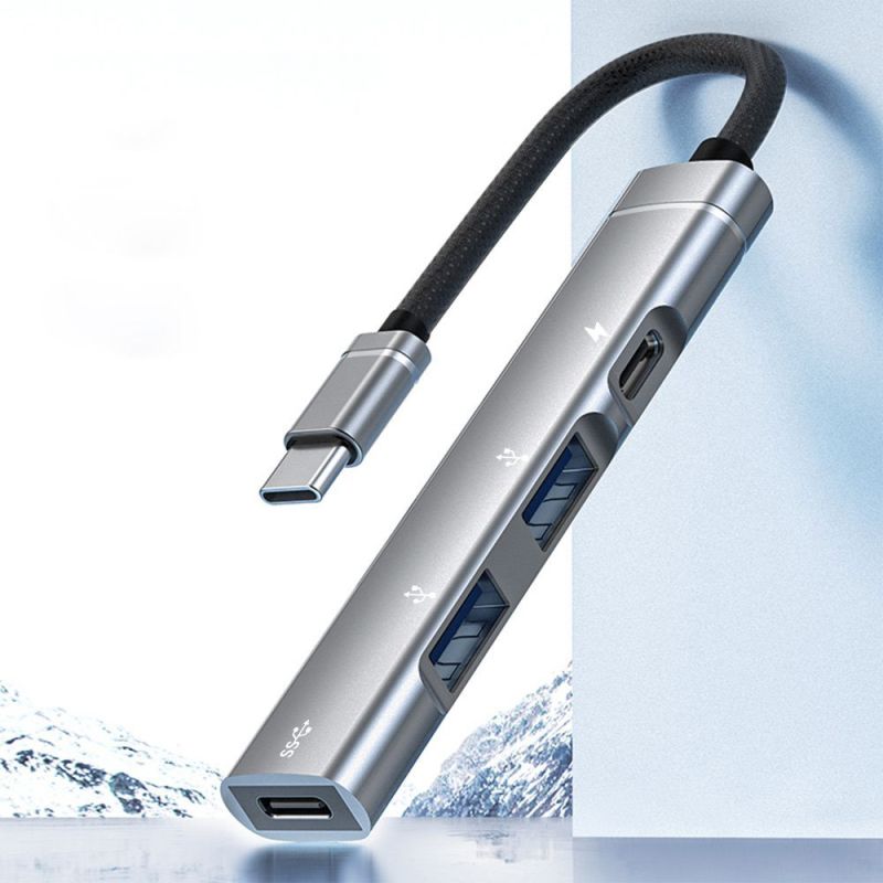 هاب 4 پورت USB-C ارلدام مدل HUB19