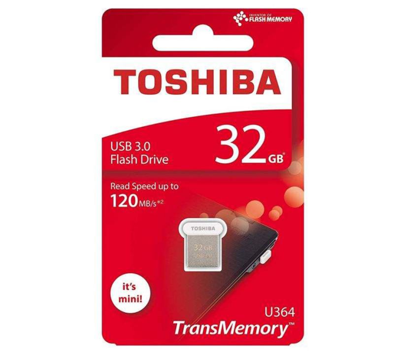 فلش مموری توشیبا مدل TransMemory U364 Miniظرفیت 32 گیگابایت 