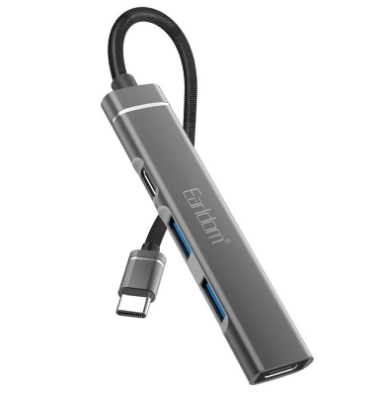 هاب 4 پورت USB-C ارلدام مدل HUB19