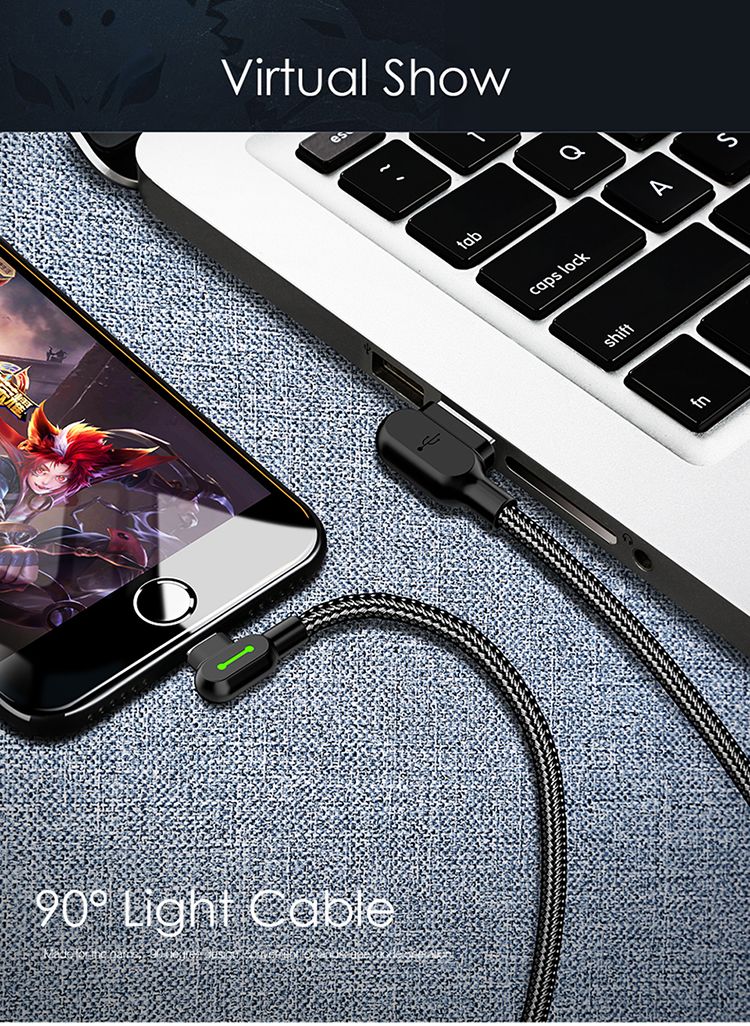 کابل تبدیل USb به لایتنینگ برند مک دودو مدل CA-4671 طول 1.2 متر