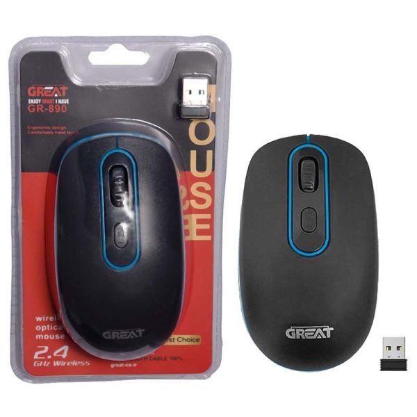 ماوس بی سیم گریت Great GR-890